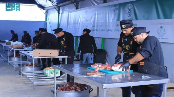 غزة: مركز الملك سلمان يدشن مطبخاً مركزياً لإنتاج 3.6 مليون وجبة